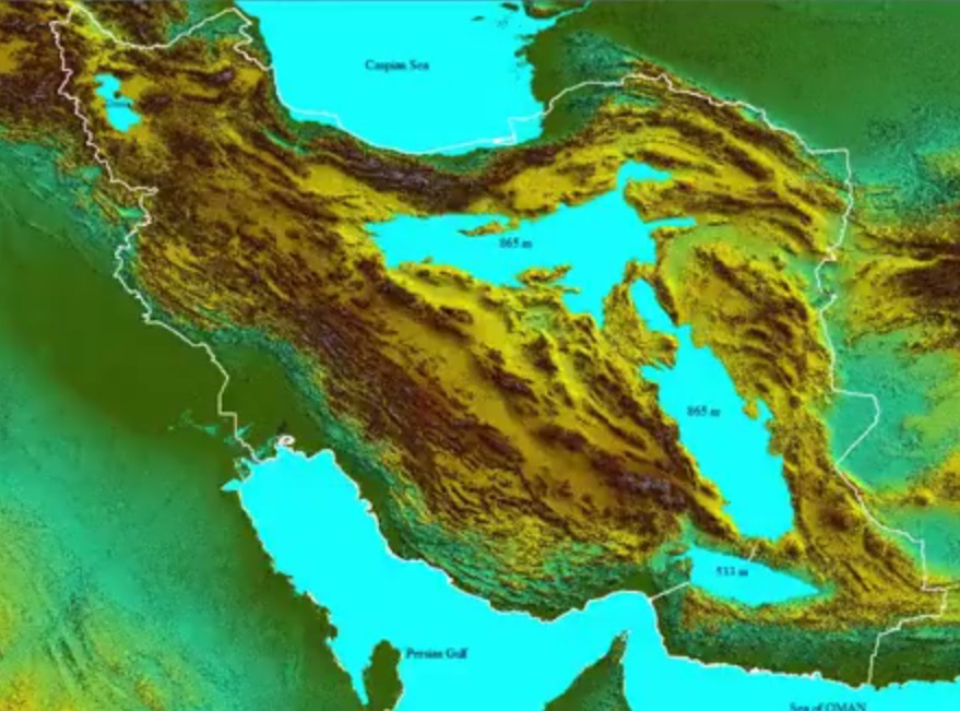 مزایا و روش اجرای کانال کشتیرانی ایرانرود و مسیر یابی آن روی نقشه
